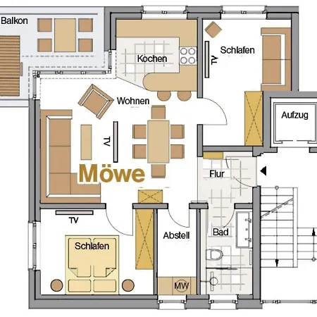 Apartment Baltic House Moewe